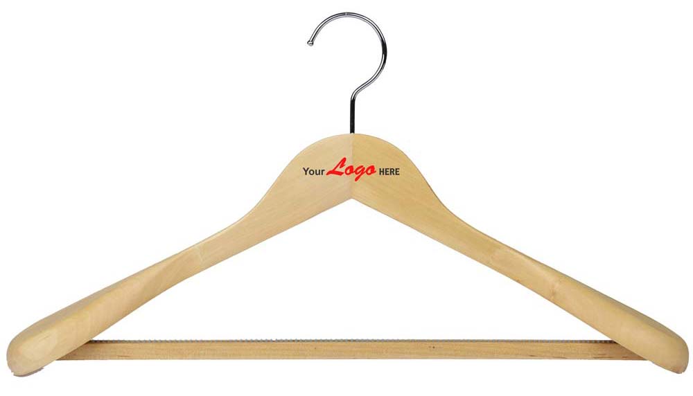 Logo on hangers