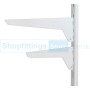 Wall Strip Shelf Bracket 40mm pitch
