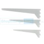 Wall Strip Shelf Bracket 40mm pitch