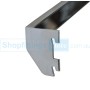 Wall Strip Cross Bar Chrome 40mm pitch
