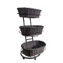 Oval Polywicker Basket Stand