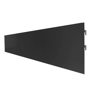 Gondola Shelving 175mm Panel(Kickplate) Black