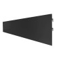 Gondola Shelving 175mm Panel(Kickplate) Black