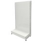 Low Base Single Sided Flat Back Gondola White