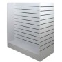 Slat Panel Gondola H Shape White