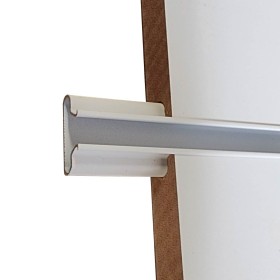 White Aluminum T Extrusion for Slat Panel