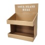 Cardboard Countertop 2 tier Display