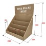 Cardboard Countertop 4 tier Display