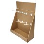 Cardboard Countertop 8 Hook Display Stand