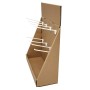Cardboard Countertop 8 Hook Display Stand
