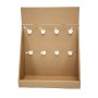 Cardboard Countertop 8 Hook Display Stand