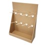 Cardboard Countertop 8 Hook Display Stand