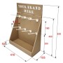 Cardboard Countertop 8 Hook Display Stand