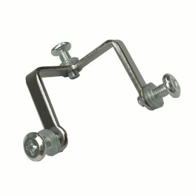 Glass showcase glass connector 3 way