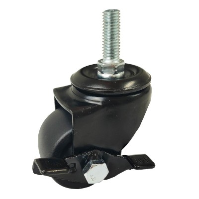 Locking Castor for Metal Gondola Shelving 100 mm