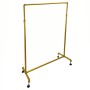 GOLD Adjustable Clothing Rack Straight