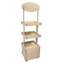 Timber Shelving Display BLOCKY