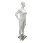 FASHION PLUS Size Female Abstract Mannequin SP8 Plastic White