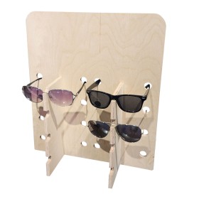 Timber Counter Glasses Display SIGHT 8