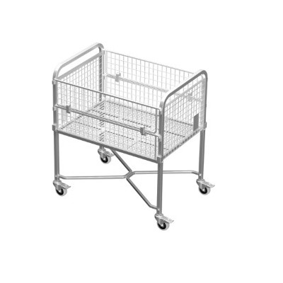 Cage Trolley with Fold down sides