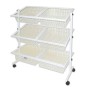 6 Basket Impulse Wire Stand White