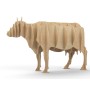 Timber Display COW (Life-Size)