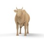 Timber Display COW (Life-Size)
