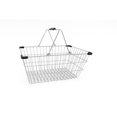 Wire Shopping  Basket 22L