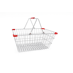 Wire Shopping  Basket 22L