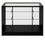 KIOSK Counter Glass Showcase Black 500(D)x950(H)mm