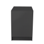 KIOSK Solid POS Counter Black