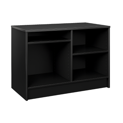KIOSK Solid POS Counter Black