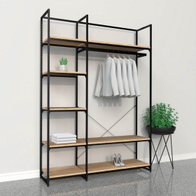 Noosa Modular System - VISION 1 - Oak Shelves