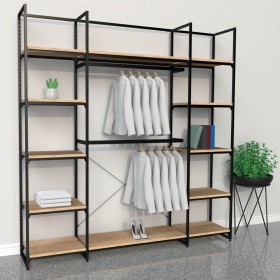 Noosa Modular System - VISION 2 - Oak Shelves