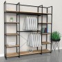 Noosa Modular System - VISION 2 - Oak Shelves