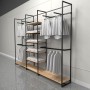 Noosa Modular System - VISION 4 - Oak Shelves