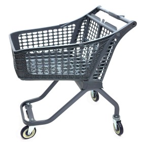 Plastic Shopping Trolley 100L – Lightweight Cart