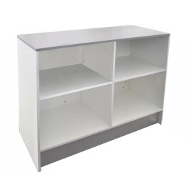 KIOSK Solid POS Counter White