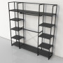 Noosa Modular System - VISION 2 - Black Shelves