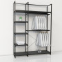 Noosa Modular System - VISION 1 - Black Shelves