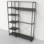 Noosa Modular System - VISION 1 - Black Shelves