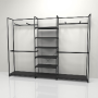 Noosa Modular System - VISION 4 - Black Shelves