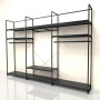 Noosa Modular System - VISION 5 - Black Shelves