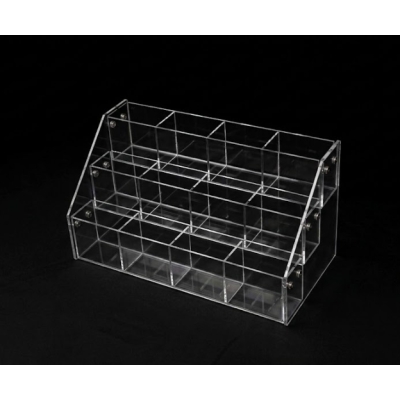 Acrylic 12 Card Stepped Display