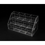 Acrylic 12 Card Stepped Display