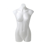 Female Plastic Torso White
