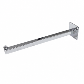 Wall Straight Faceout 300mm Chrome