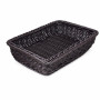 Grocery Display Rectangular Wicker Basket Square