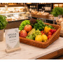Grocery Display Side Slanting Basket Square