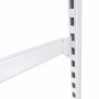 U-Rail for Noosa System 40mm pitch WHITE